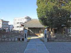 宝泉寺山門と