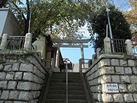 中井谷熊野神社鳥居