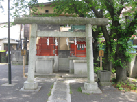 多摩川諏訪神社神楽殿
