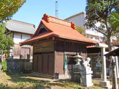 上飯田神明社社殿