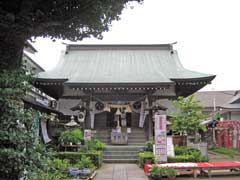 江北氷川神社拝殿