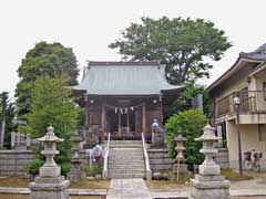 六木諏訪神社拝殿