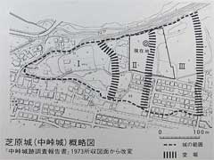 芝原城跡図
