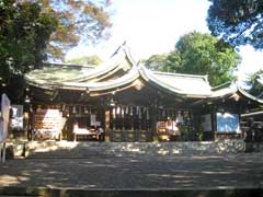 検見川神社拝殿