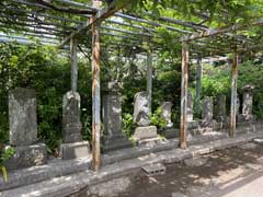夏見日枝神社境内石造物群