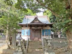薬円台神明社社殿