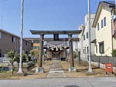 山田橋稲荷神社鳥居