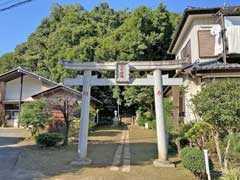 結縁寺熊野神社鳥居
