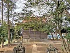 谷地川八幡神社社殿