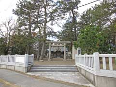 広場須賀神社鳥居