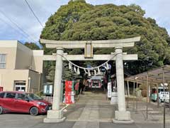 金ケ作熊野神社鳥居