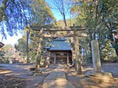 思井熊野神社鳥居