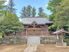 内田駒形神社社殿