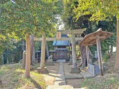 長殿熊野神社鳥居