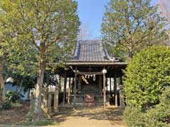 富塚鳥見神社社殿