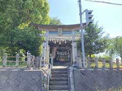 下台麻賀多神社鳥居