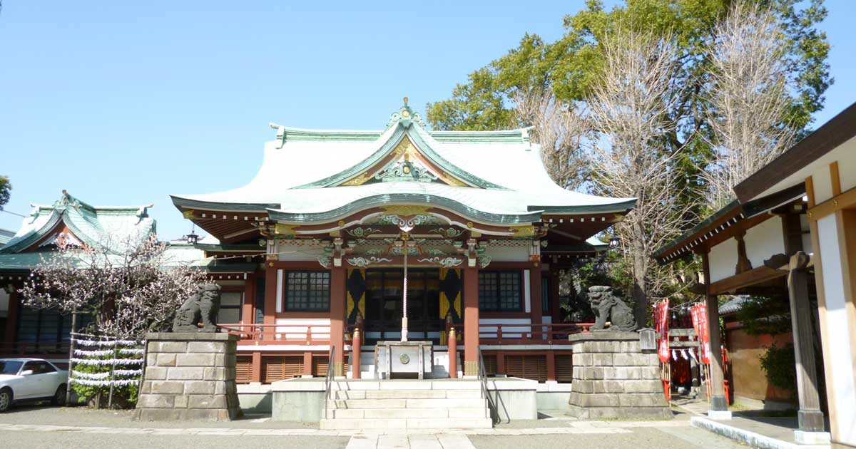 平井諏訪神社｜江戸川区平井の神社、下平井村鎮守