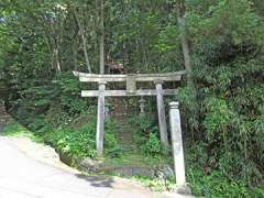 東山町熊野神社鳥居