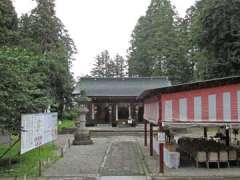 伊佐須美神社仮社殿