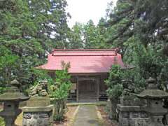 北会津町熊野神社社殿