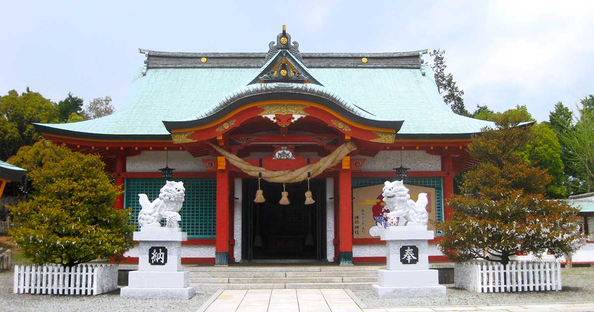 神戸神社。たつの市揖保川町の神社