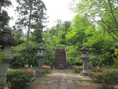 一関藩主田村家墓所
