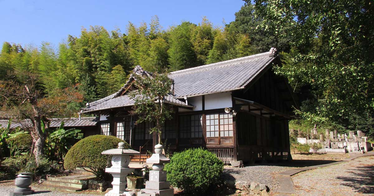 住林寺。栃木県栃木市岩舟町にある時宗寺院