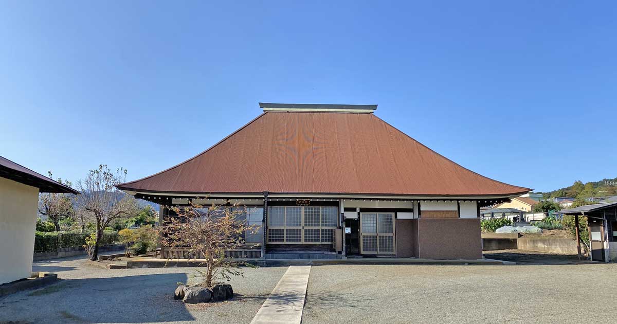 智音寺。厚木市中荻野にある天台宗寺院