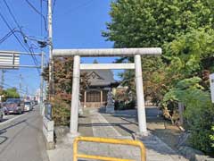 新宿日吉神社鳥居