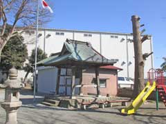 岡田三島神社鐘楼