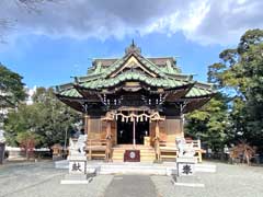 田村八坂神社社殿