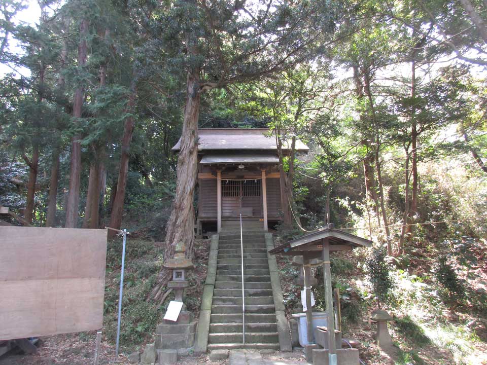 岡本神明神社。鎌倉市岡本の神社、旧村社