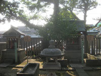 中島八幡神社神明社と厳島社