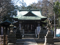小杉神社拝殿