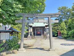 中島熊野神社鳥居