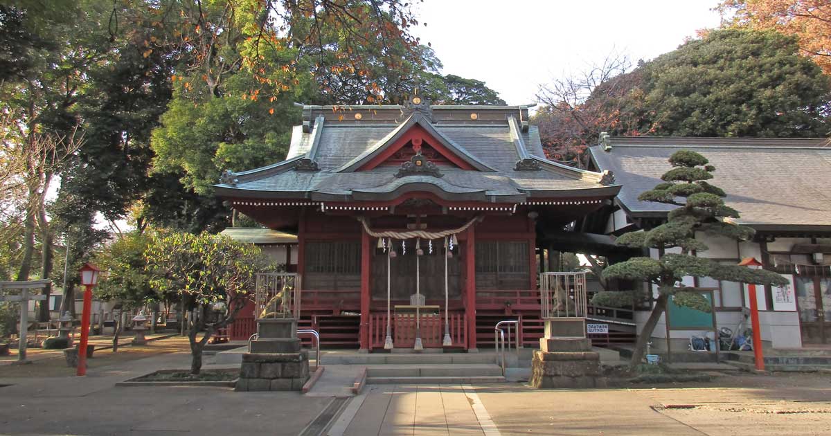 村富神社 相模原市中央区矢部の神社