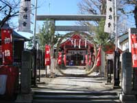 堀切氷川神社芽の輪