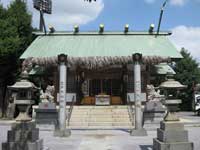 奥戸天祖神社拝殿