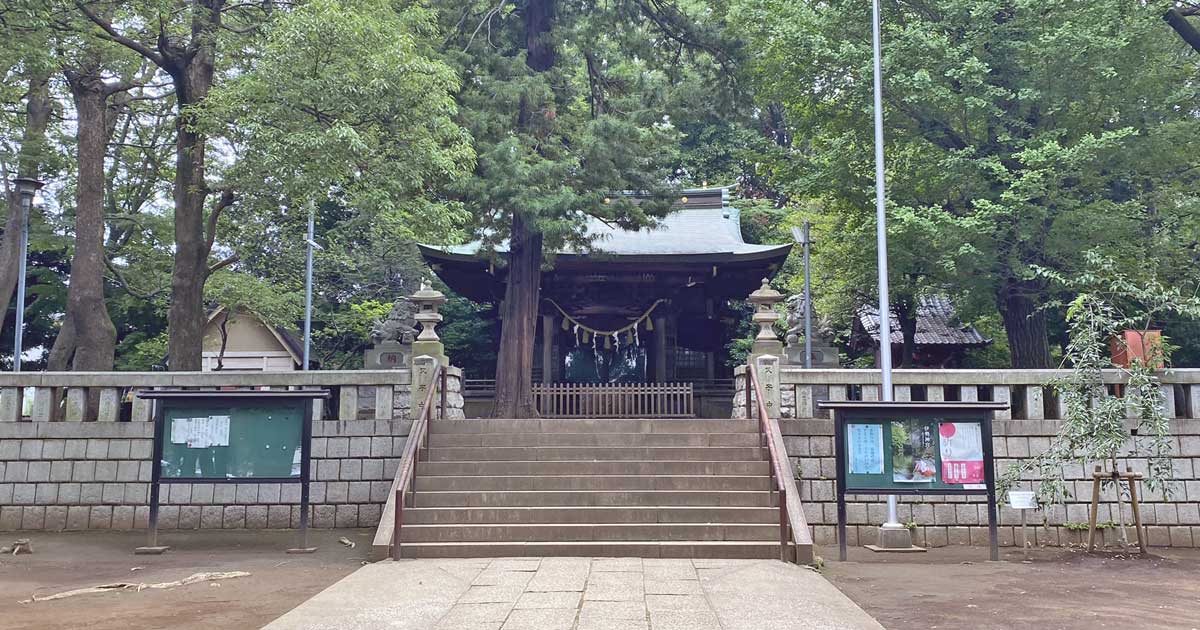 碑文谷八幡宮 目黒区碑文谷の神社