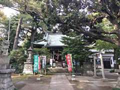 上高田氷川神社拝殿