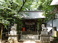 神明氷川神社拝殿