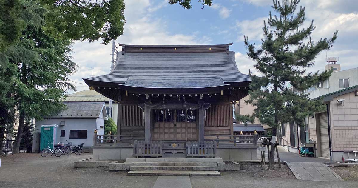 大松氷川神社 練馬区北町の神社