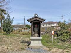 松山菅原神社近く地蔵尊