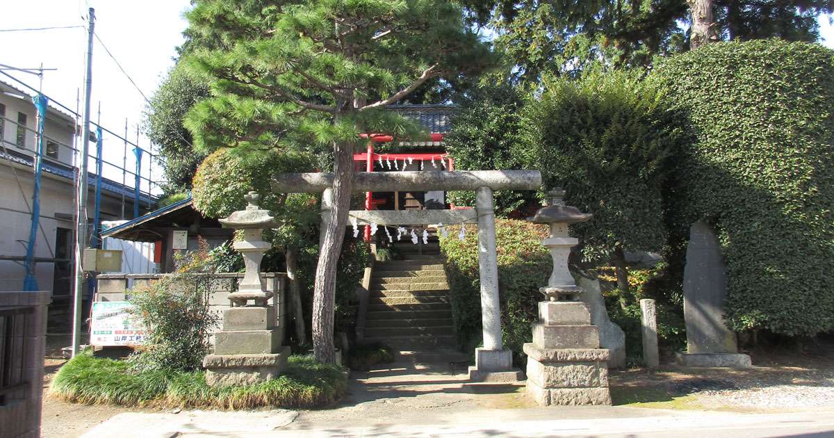 拂田稲荷神社 東松山市高坂の神社