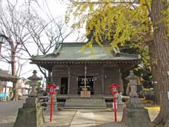 上鶴間諏訪神社社殿