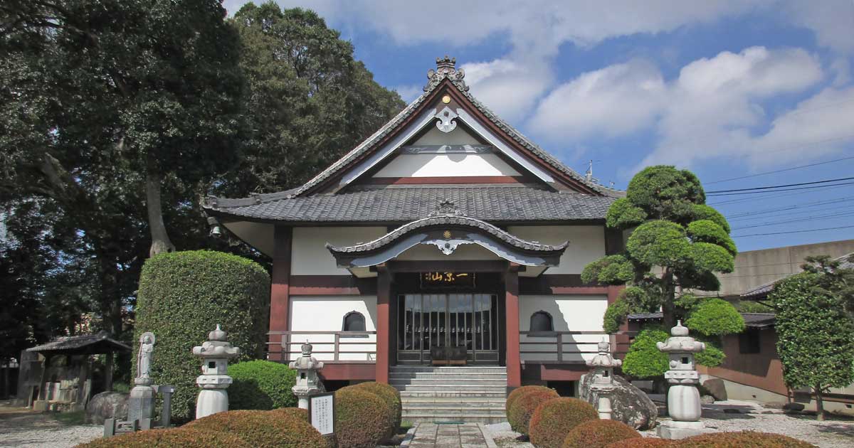 桂全寺。伊奈町小針内宿にある浄土宗寺院