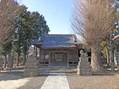 元新宿八幡社社殿