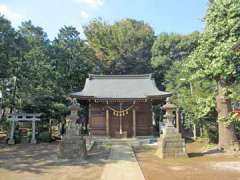 雀ノ森氷川神社社殿