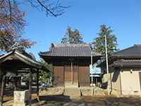 大袋新田氷川神社社殿