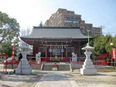 朝日氷川神社社殿